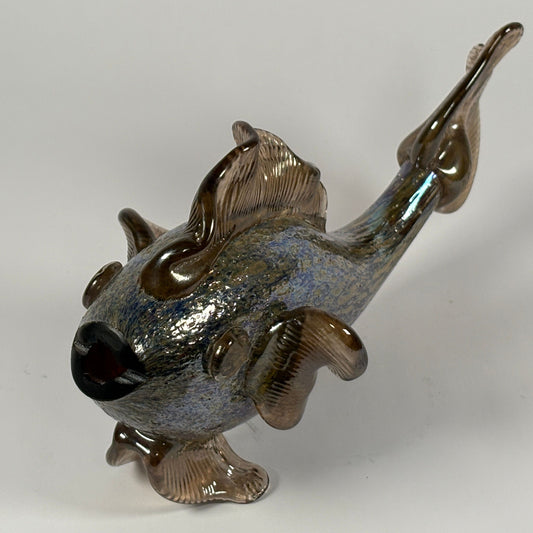 Französische Glasfisch Signiert Costel