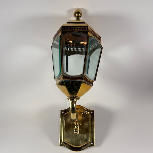 Außenwandleuchte aus Messing