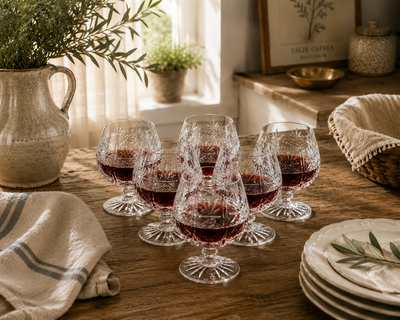 Riedel Bleikristall Whiskygläser Set Vintage Sternschliff – Vintera